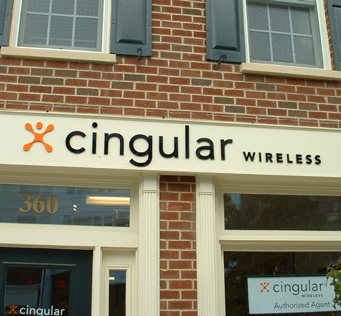 Wall sign