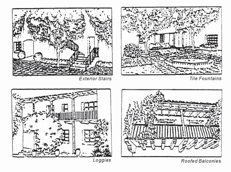 88.42.12 Figure 4-6 - Courtyard Housing Special Features