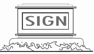 Figure 3-10 - Awning Sign