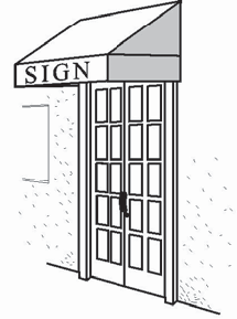 Figure 3-11 - Freestanding Sign
