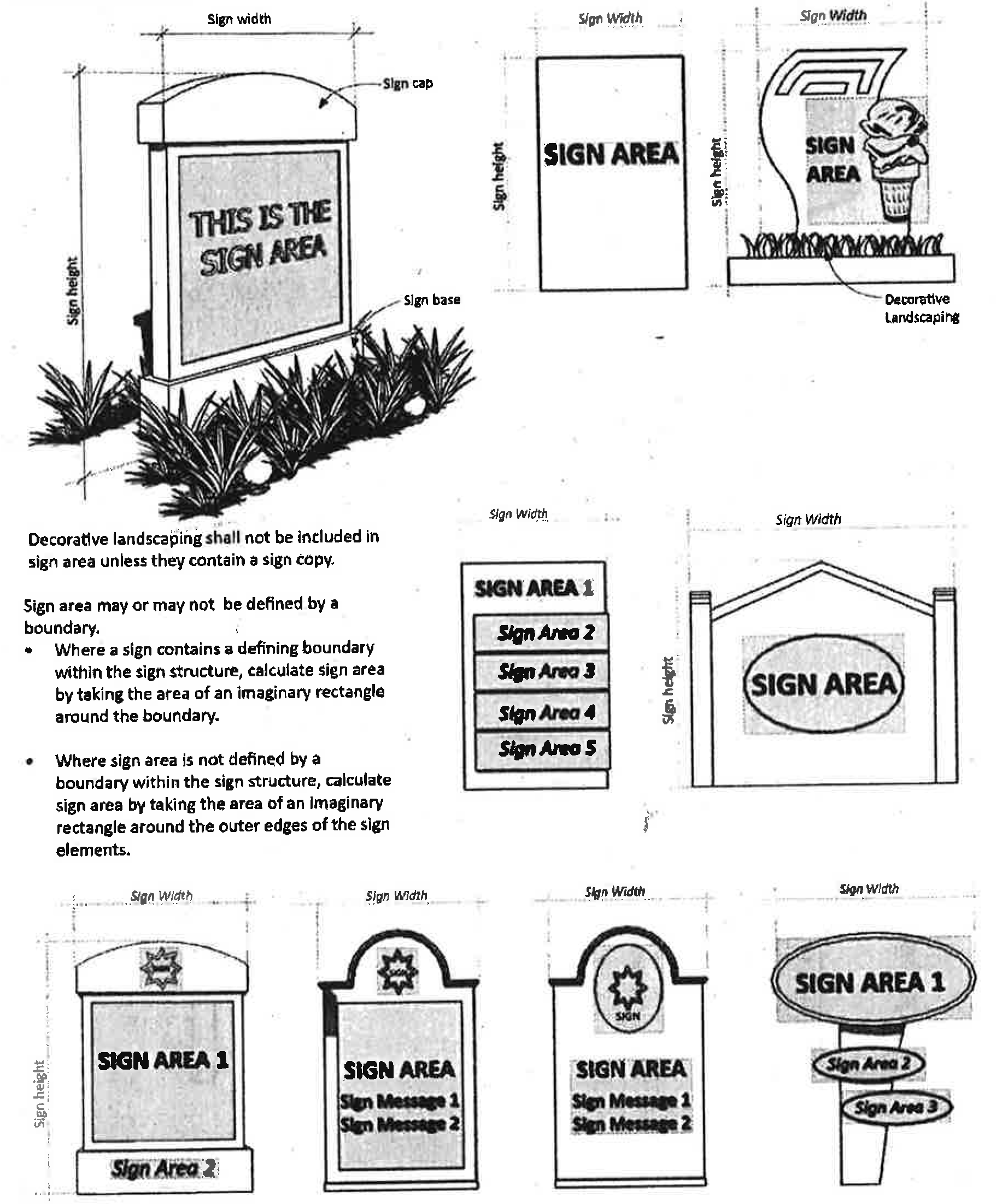 FREESTANDING MONUMENT SIGNS