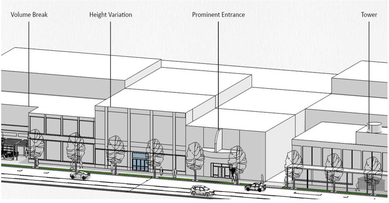 Figure V-16: Building Massing