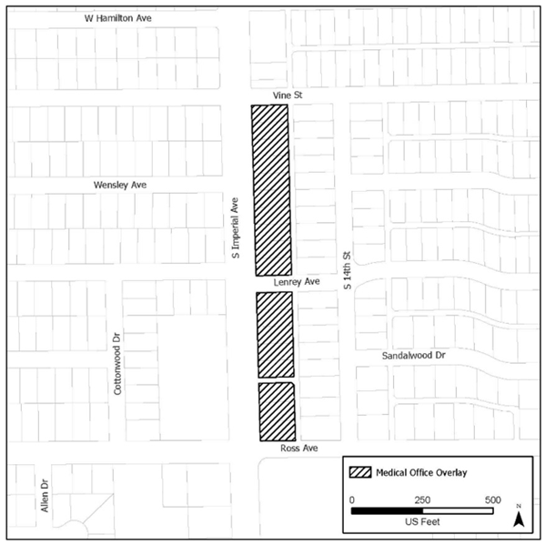 Figure 29-91.1 Medical Office Overlay Zone