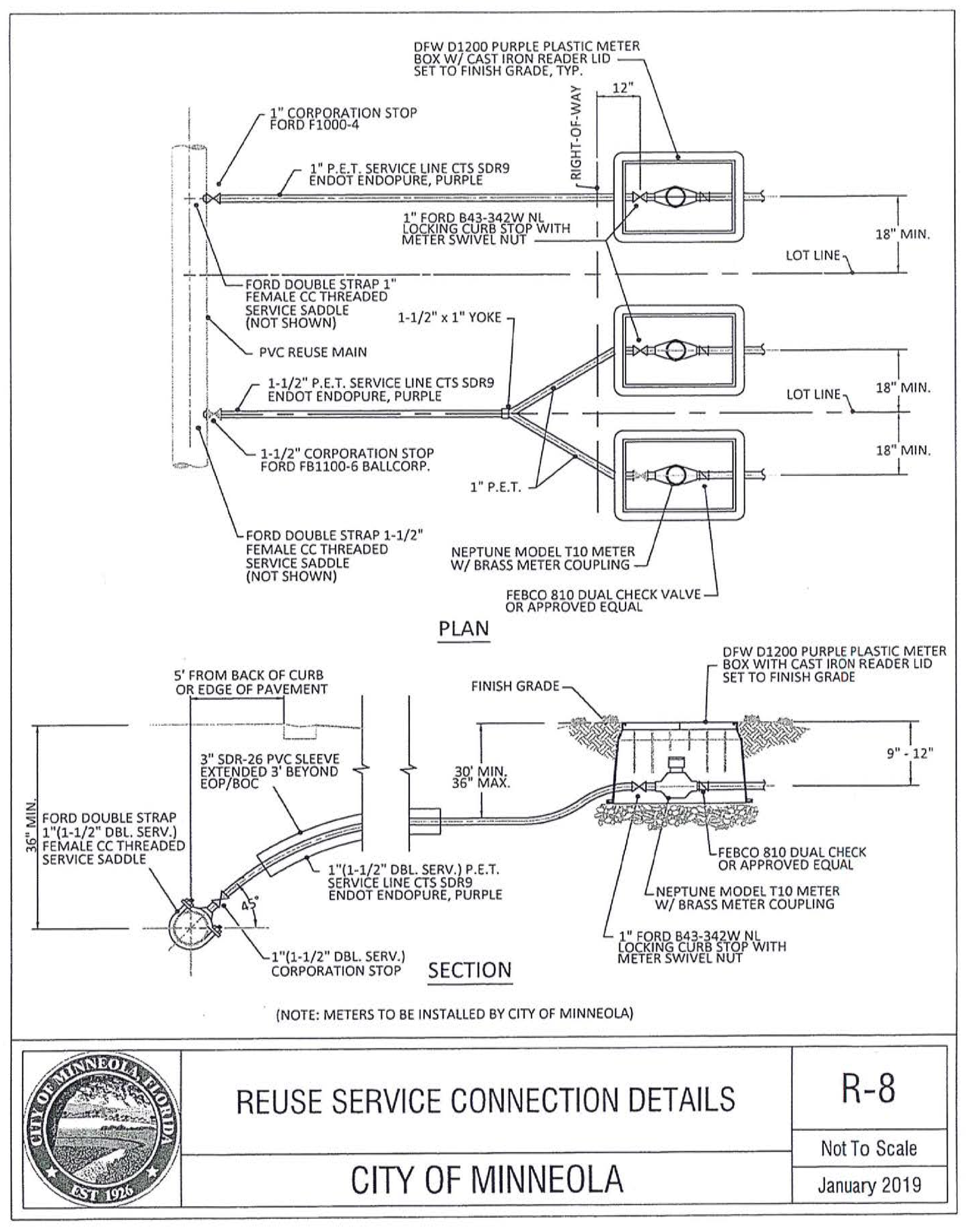 Article Iv Standard Water And Sewer Construction Specifications Code Of Ordinances Minneola Fl Municode Library