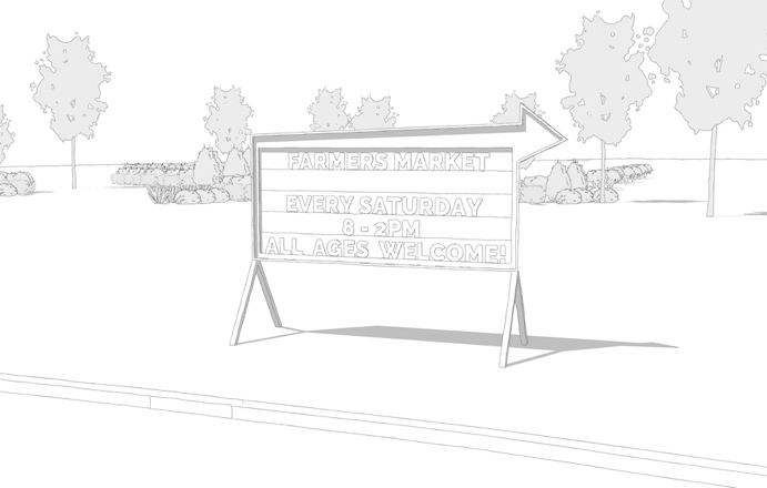 PORTABLE SIGN