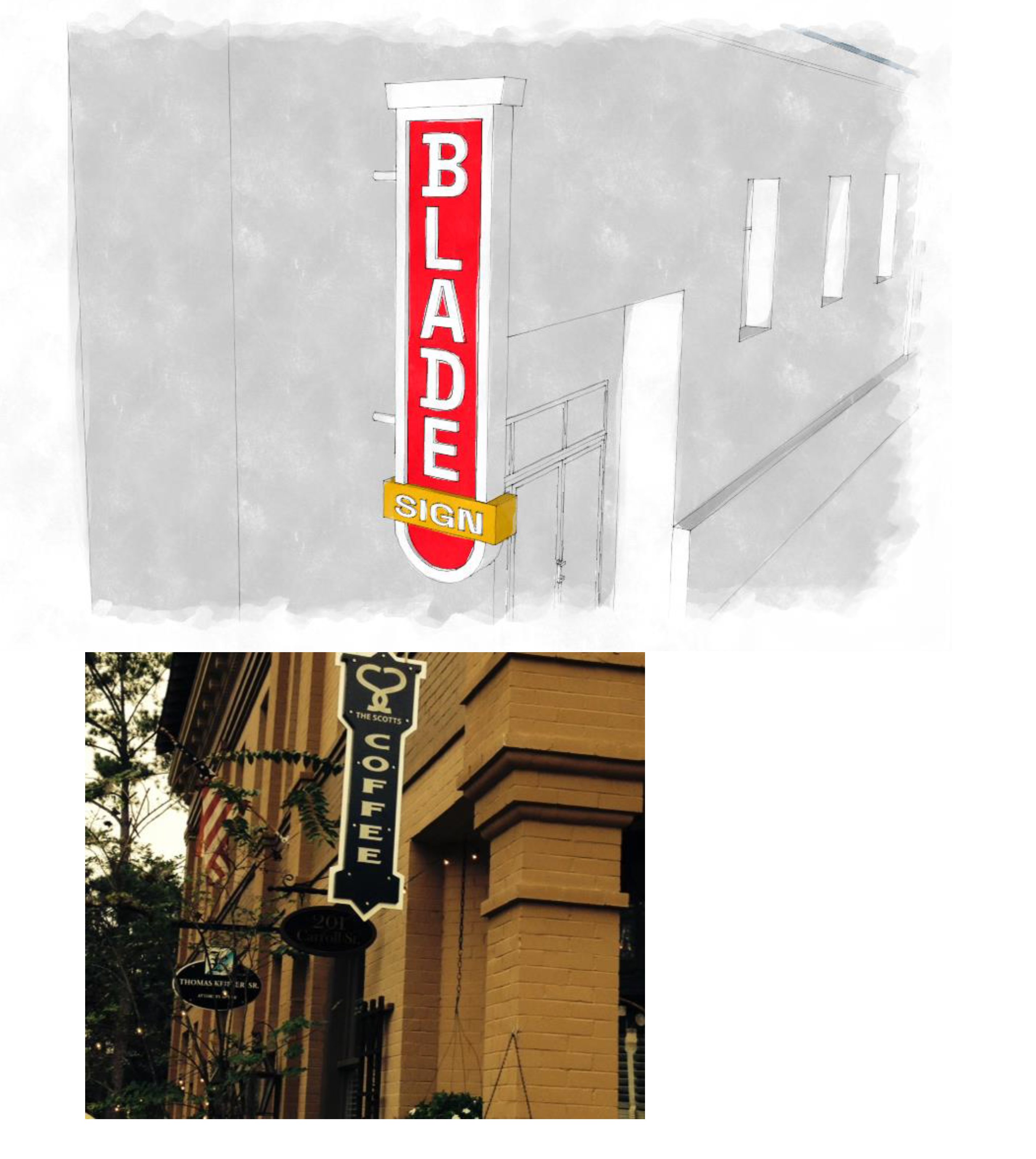 Figure 10.3.5: Blade Sign Examples.