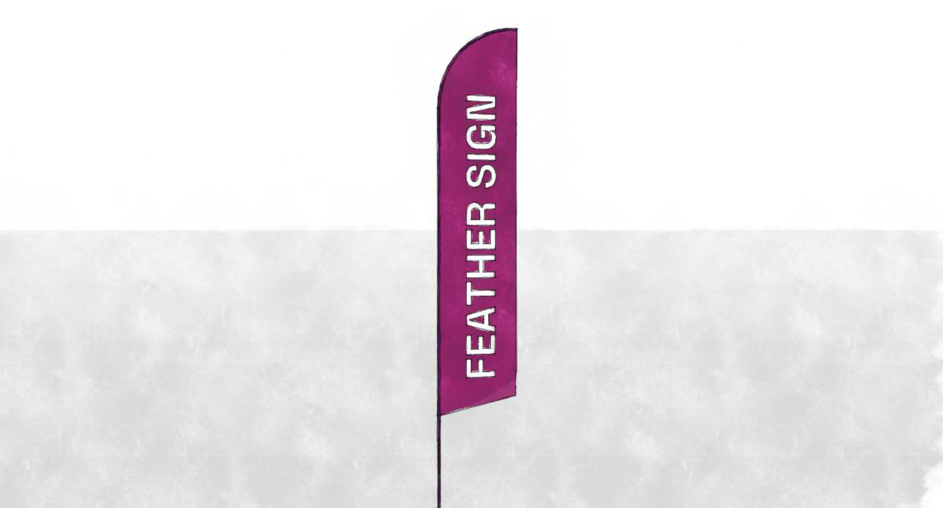 Figure 10.3.8: Feather Sign Example.