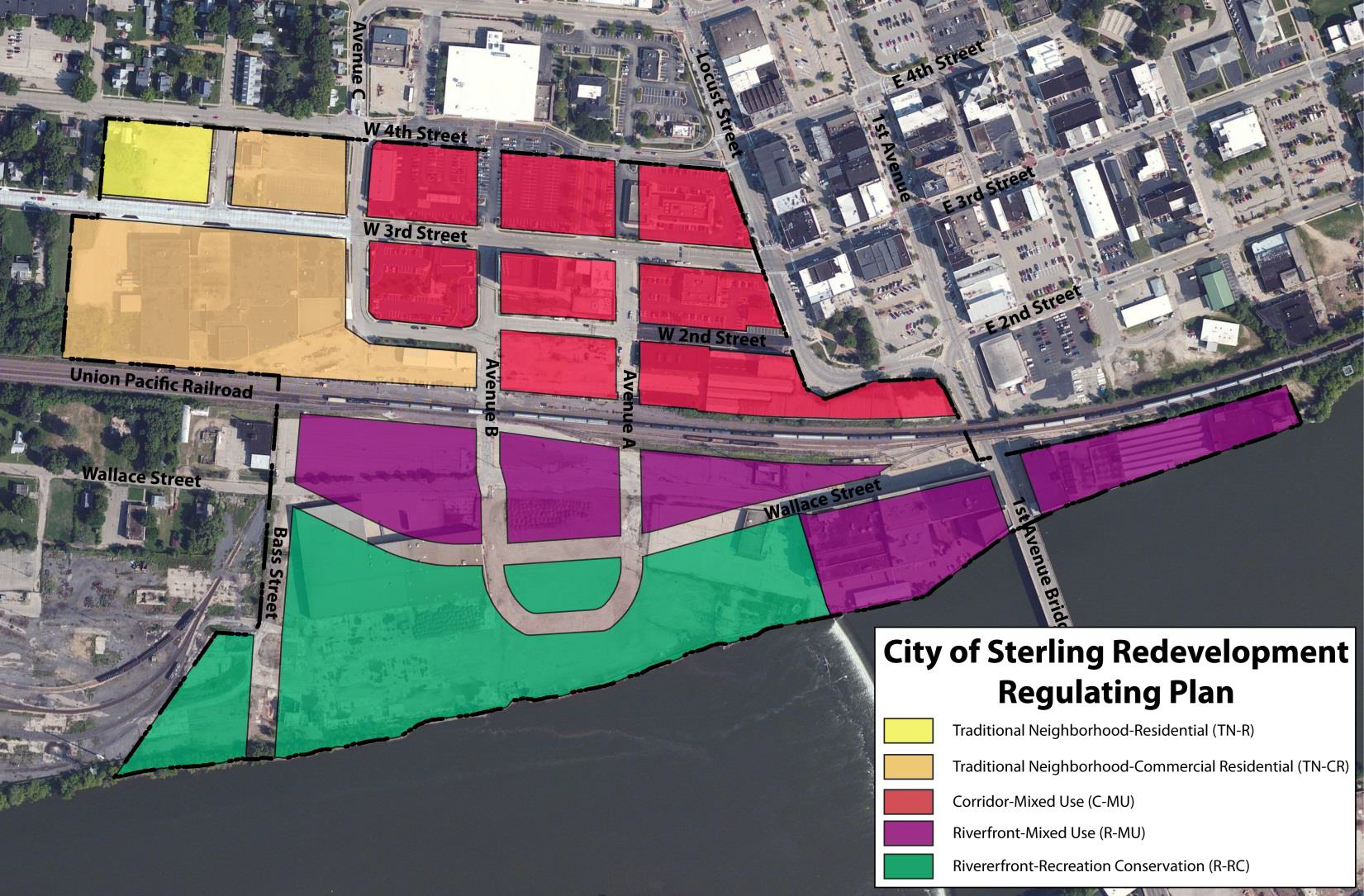 Figure 8.1: City of Sterling Redevelopment Regulating Plan