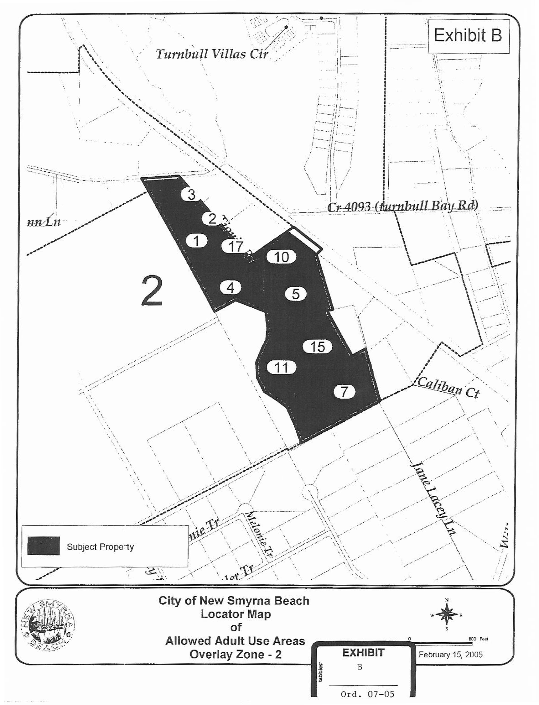 Allowed Adult Use Areas Overlay Zone 2