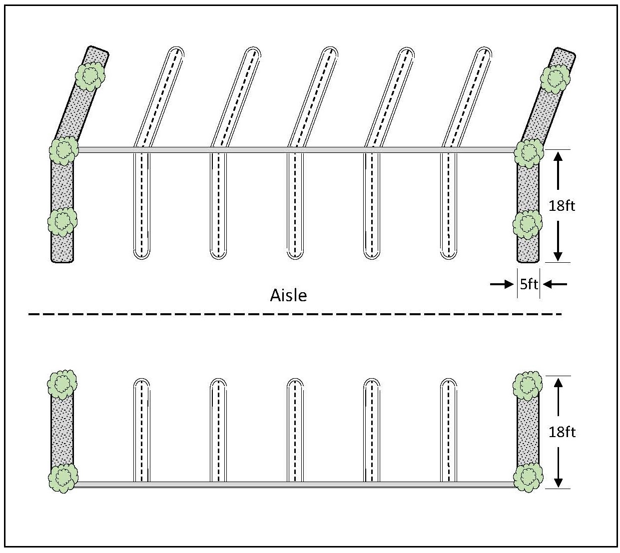 FIGURE 7-9-70.4(F) - PARKING LOT LANDSCAPING