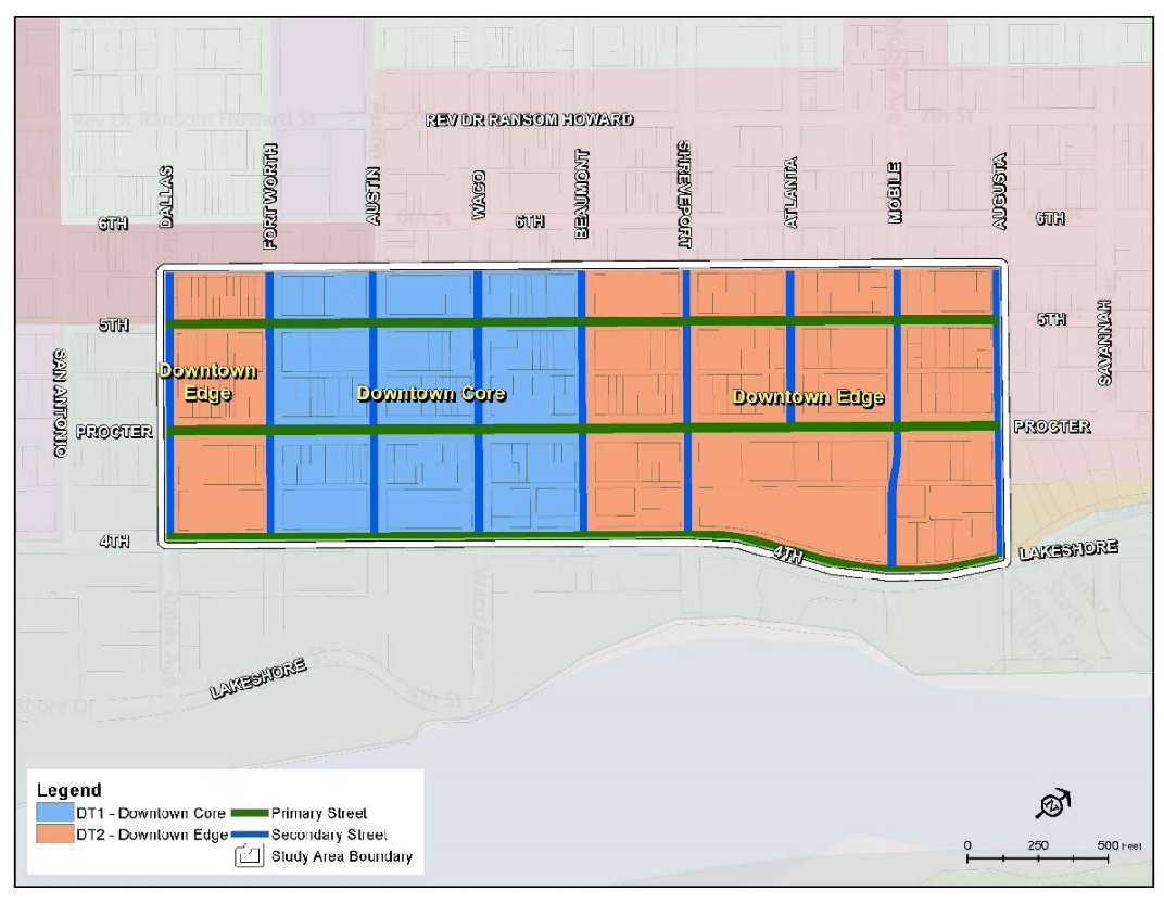 Figure 4-5. DT Downtown Core District Regulating Plan