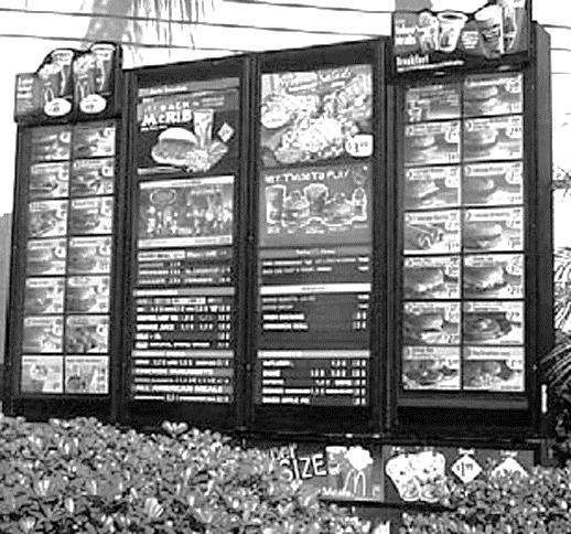 Menu Board