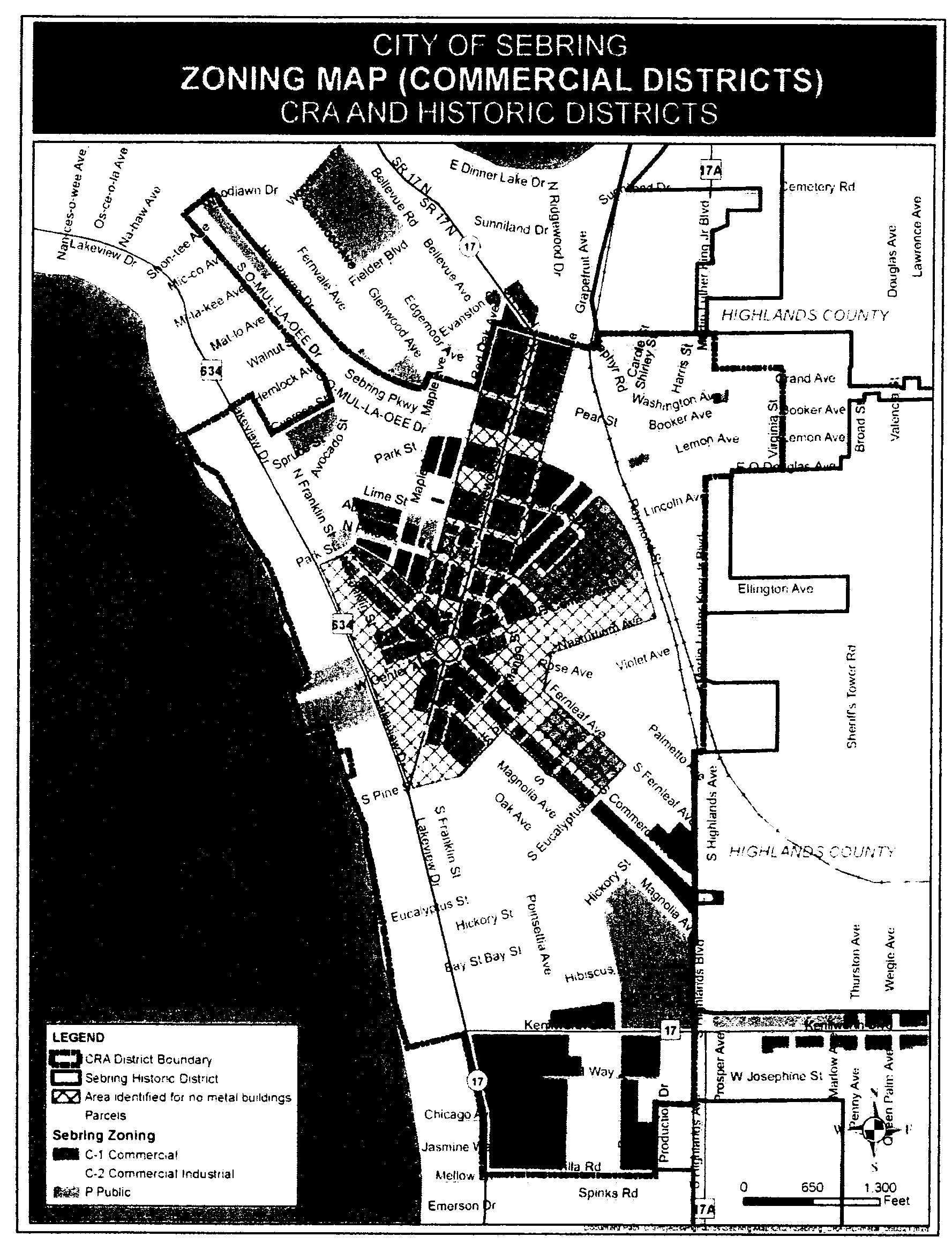 Building Design and Appearance Standards Community Redevelopment Area and Historic District Non-Residential Zoning Map Figure 26-183.2