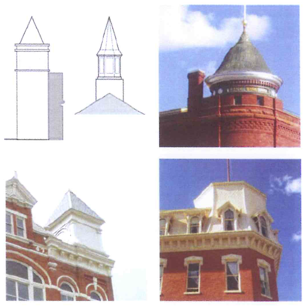 Figure 3-3: Examples of Small Footprint Towers/Cupolas