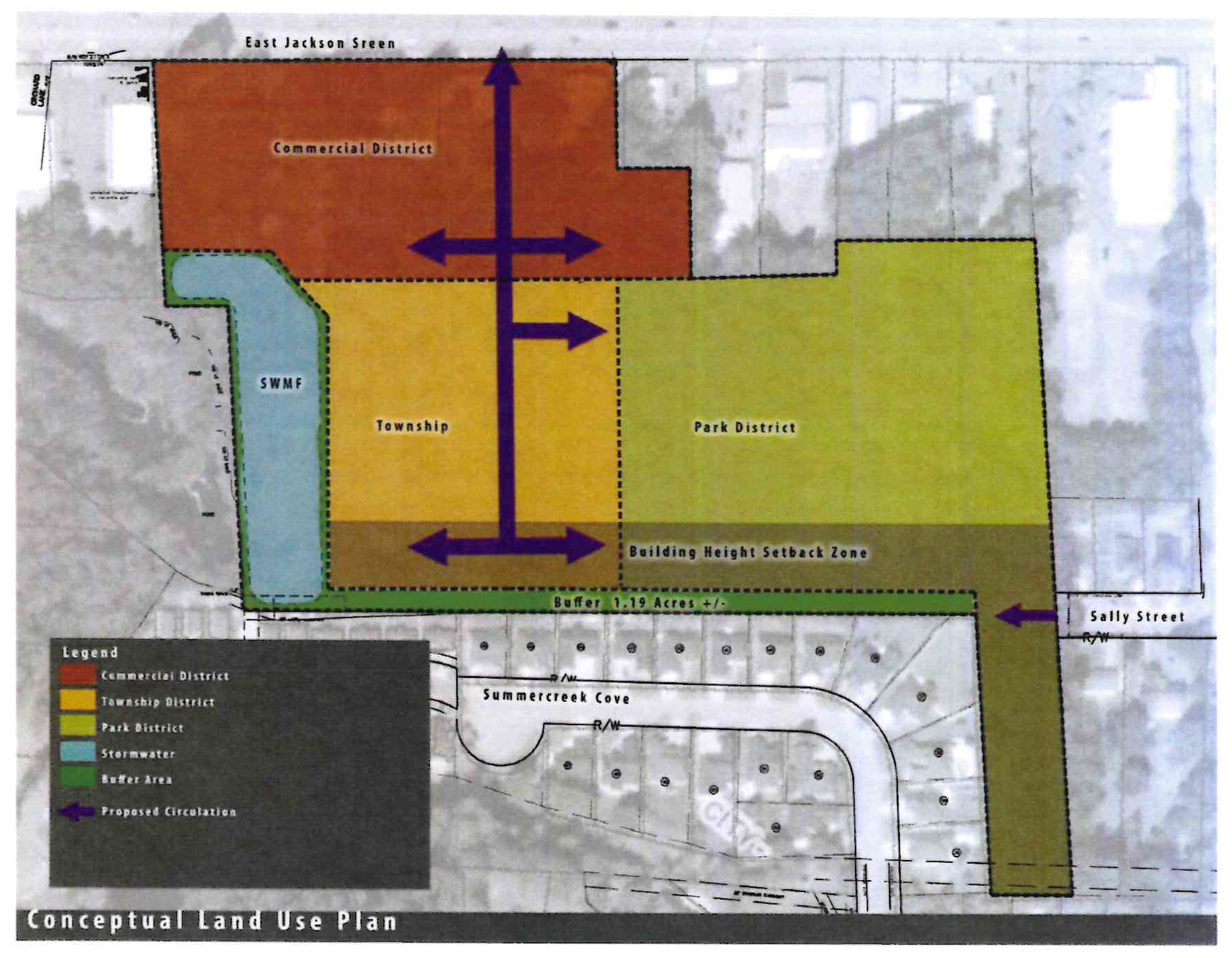 EXHIBIT 2.3 CONCEPTUAL LAND USE PLAN