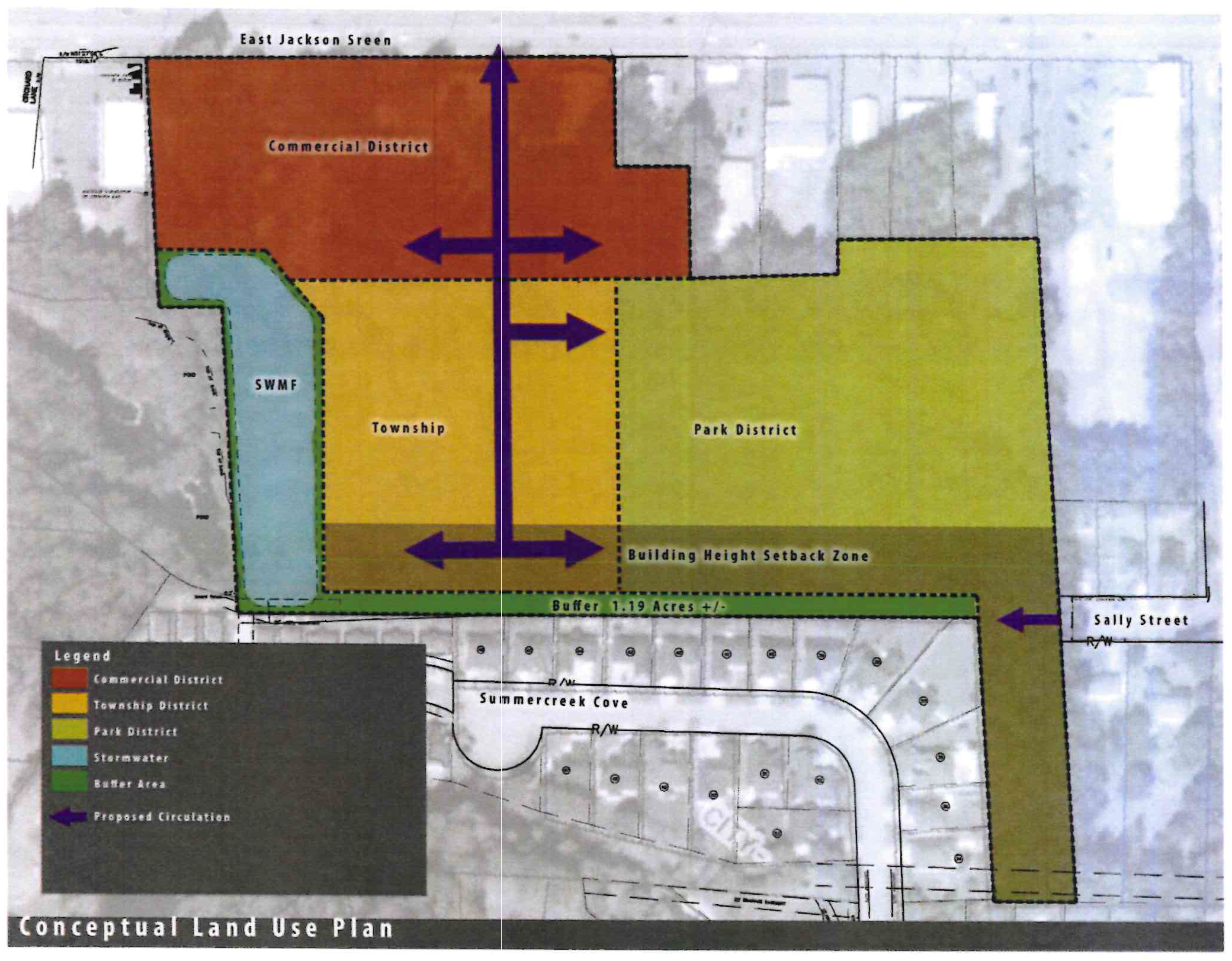 EXHIBIT 3.1 BELLAMY PLACE CONCEPT LAND USE PLAN