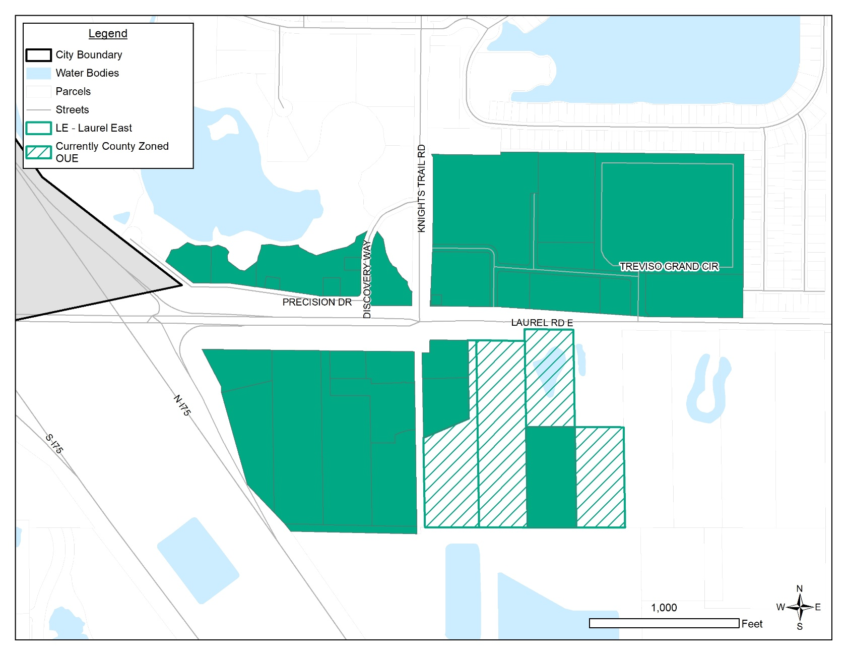 Figure 2.3.10.1. Laurel East Regulating Map