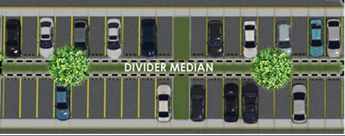 Figure 3.7.5.3 Divider Medians