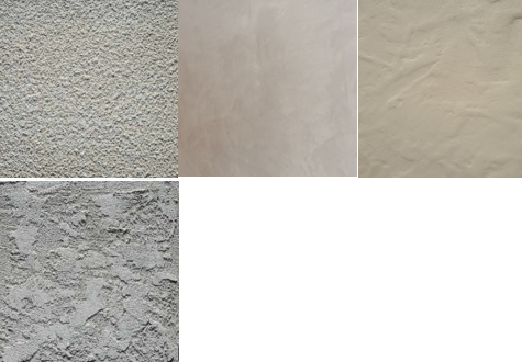 Stucco without applied pattern