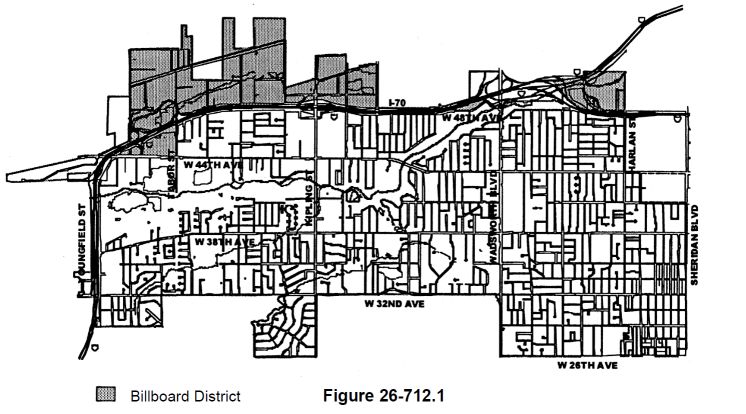 Official Billboard Zoning Map