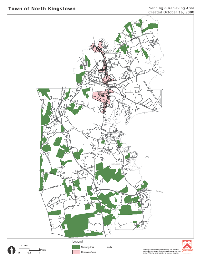Transfer of Development Rights (TDR) Map