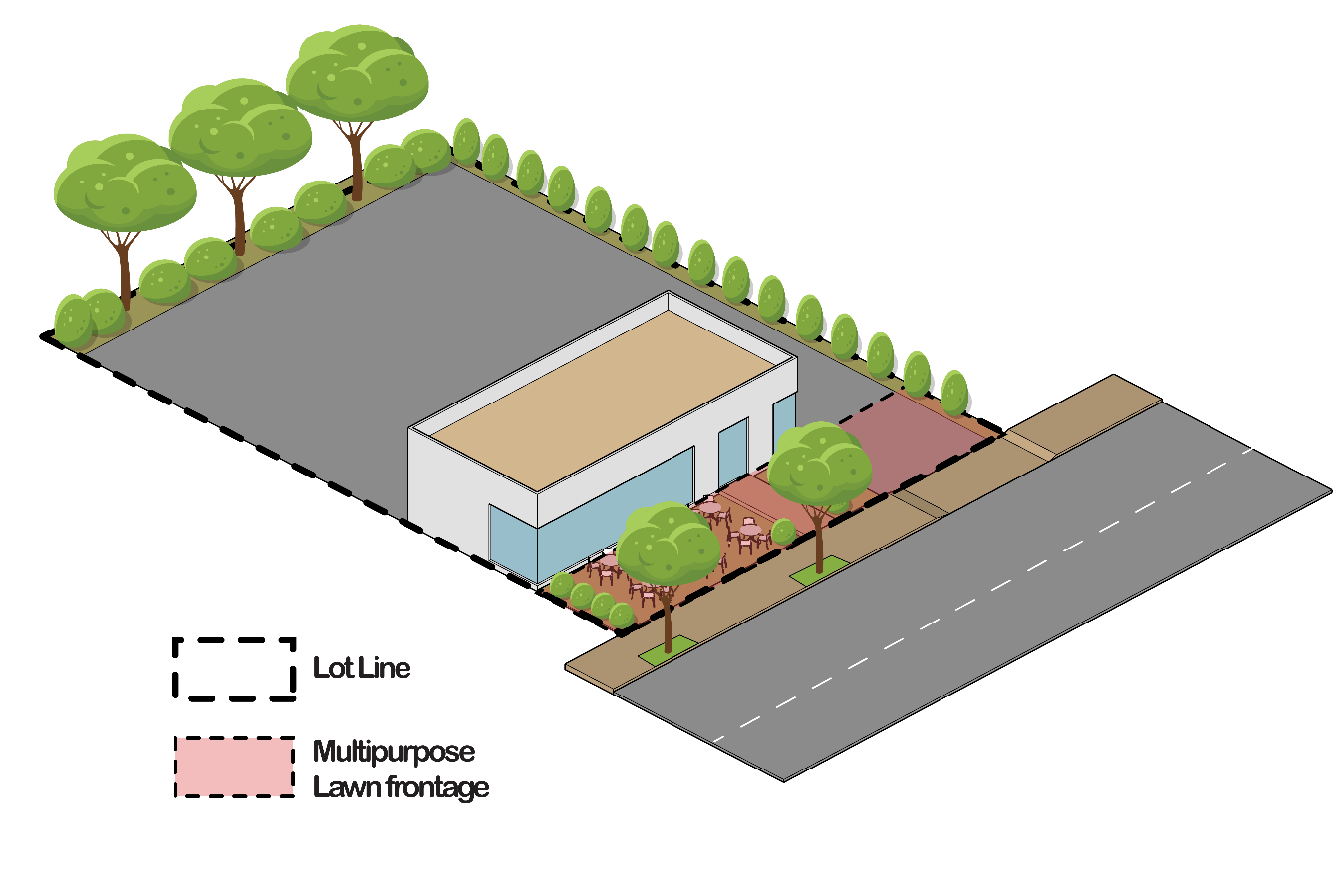 Lawn Illustration:
