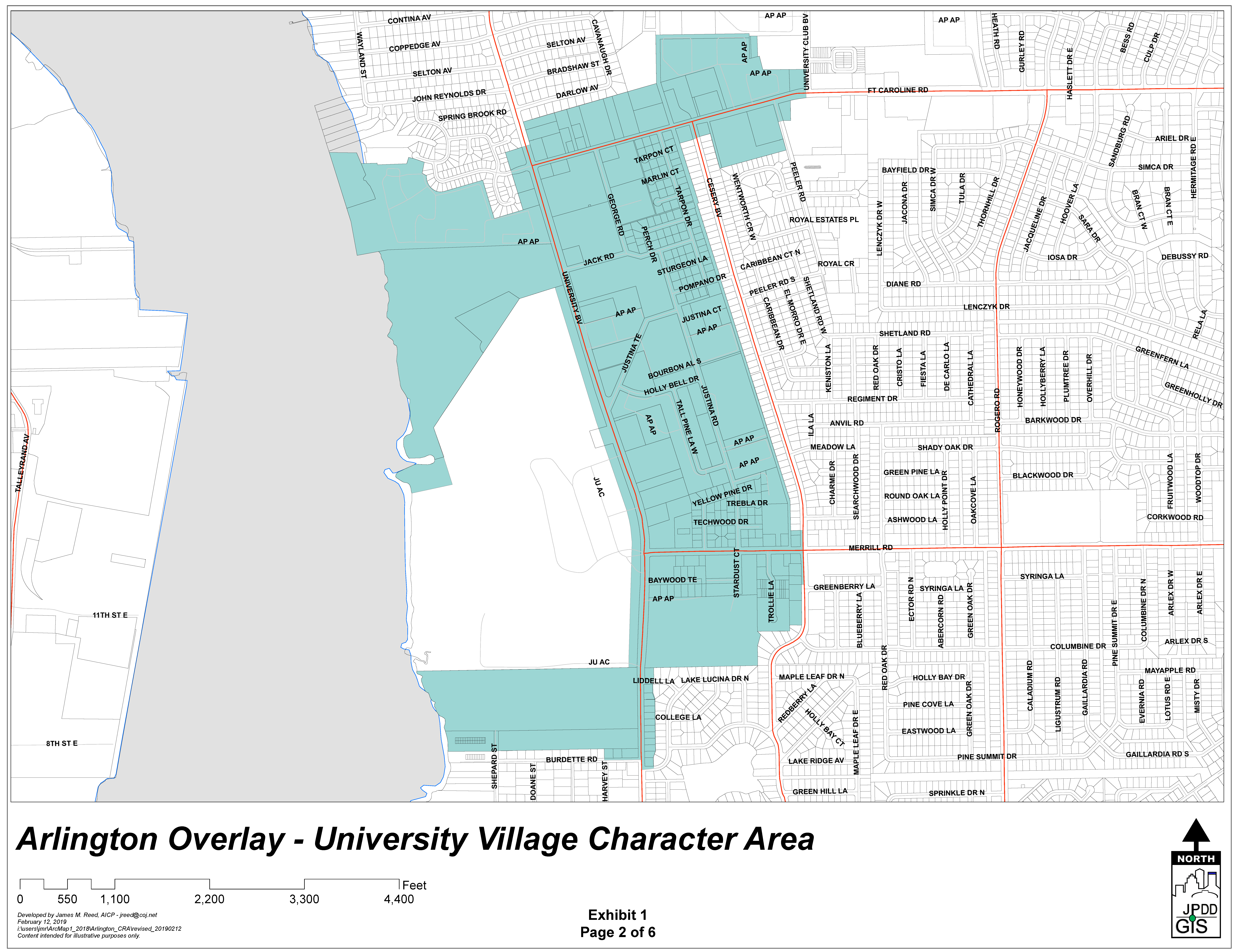 Figure 3 - University Village Character Area
