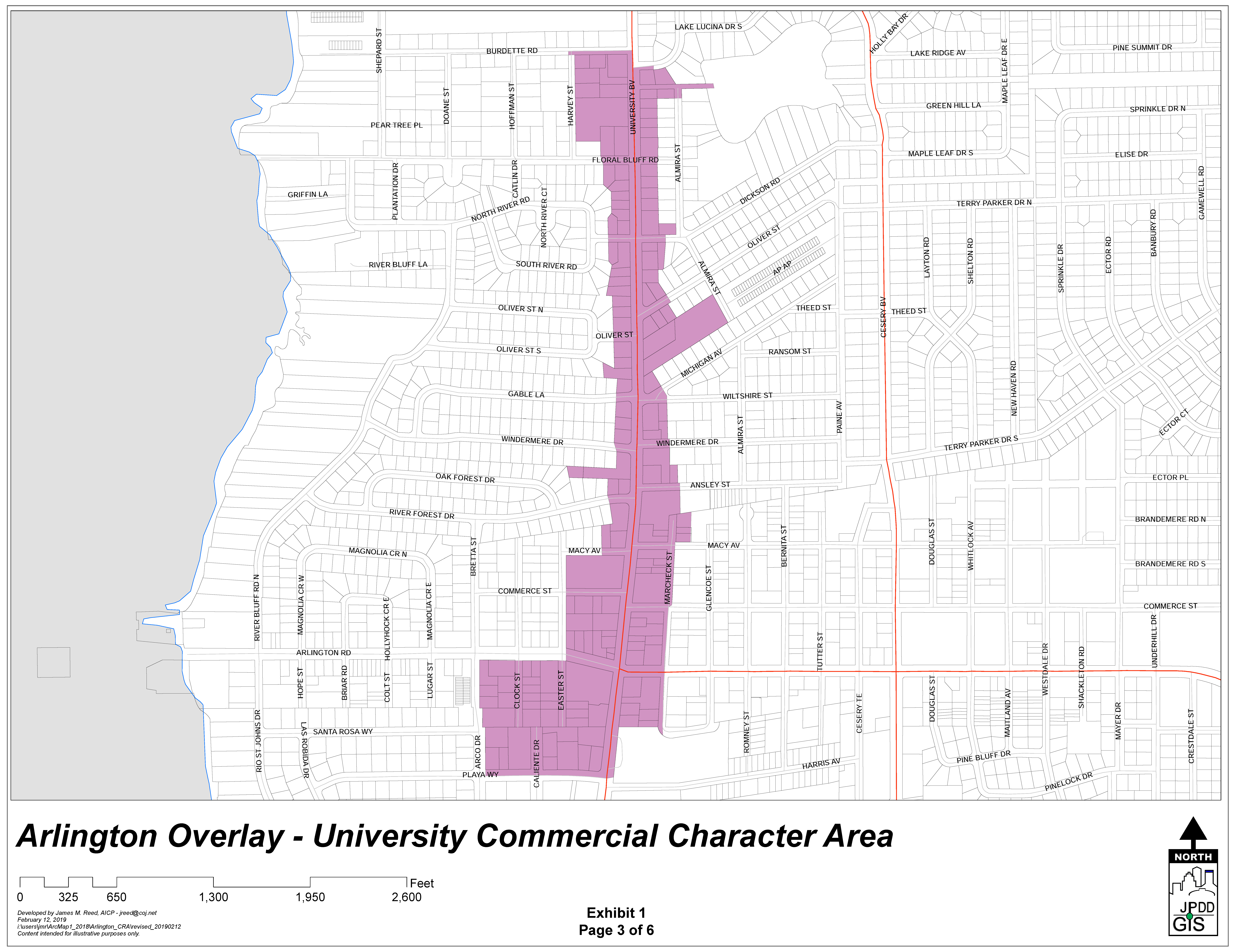 Figure 5 - University Commercial Character Area