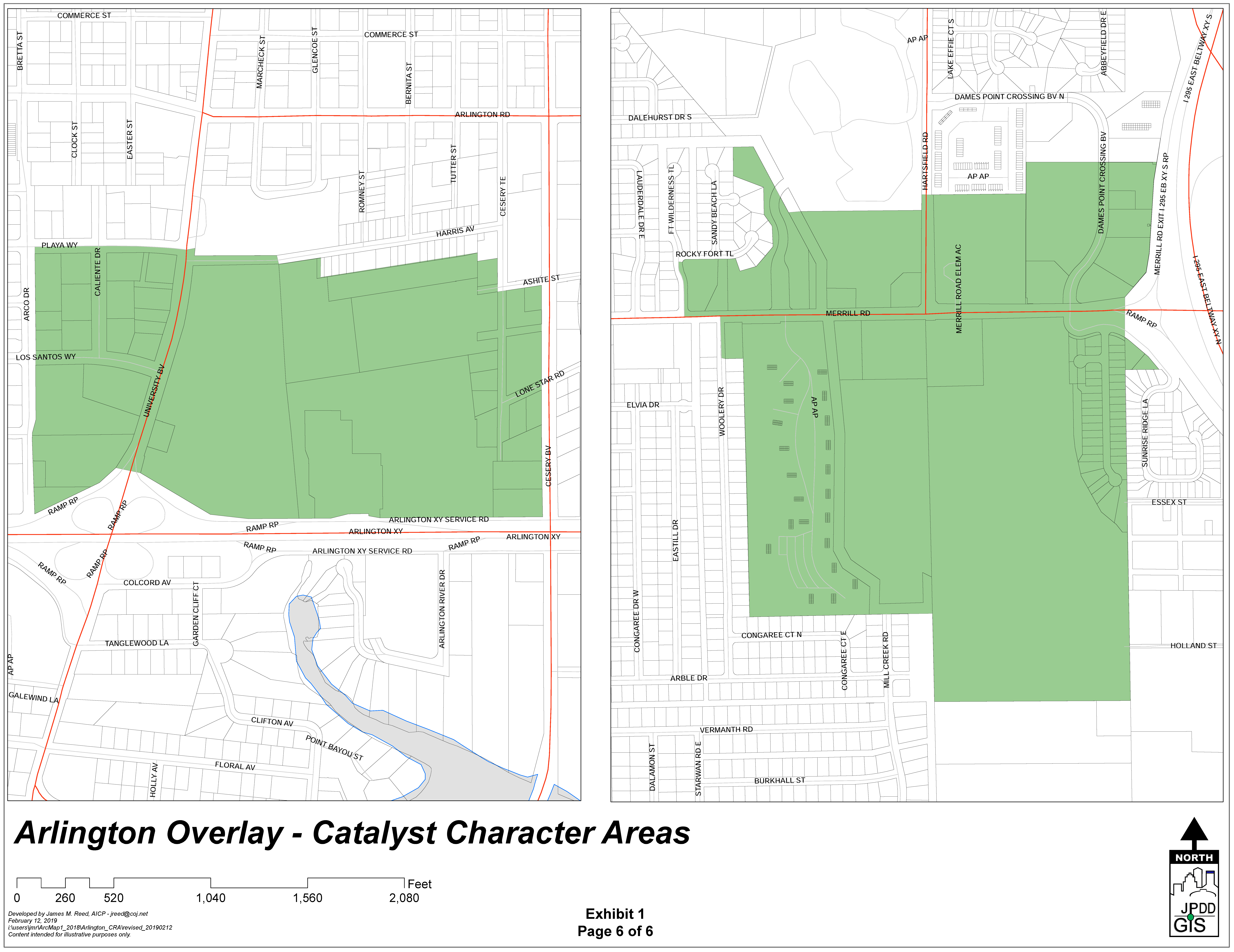 Figure 10 - Catalyst Character Areas