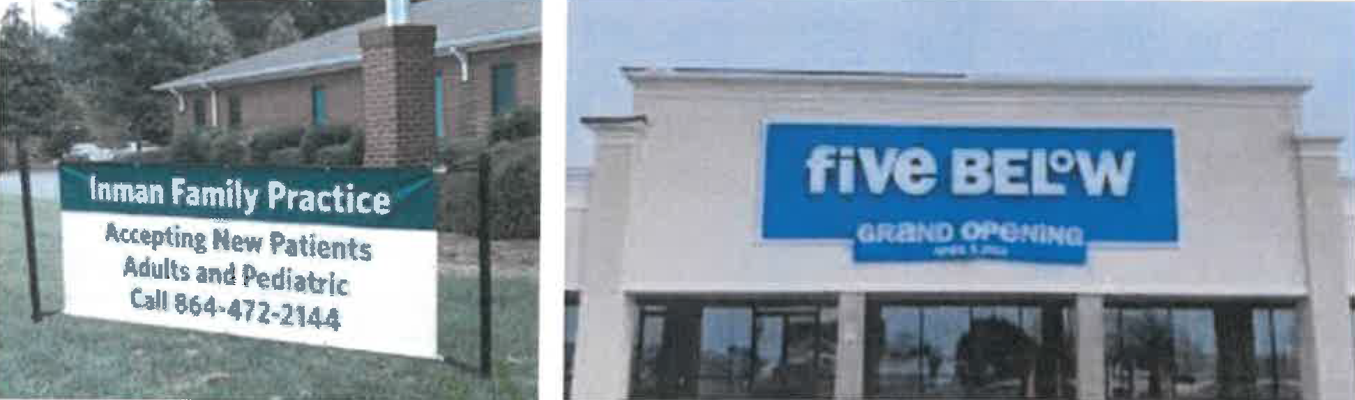 Figure 15:31 Examples of banners
