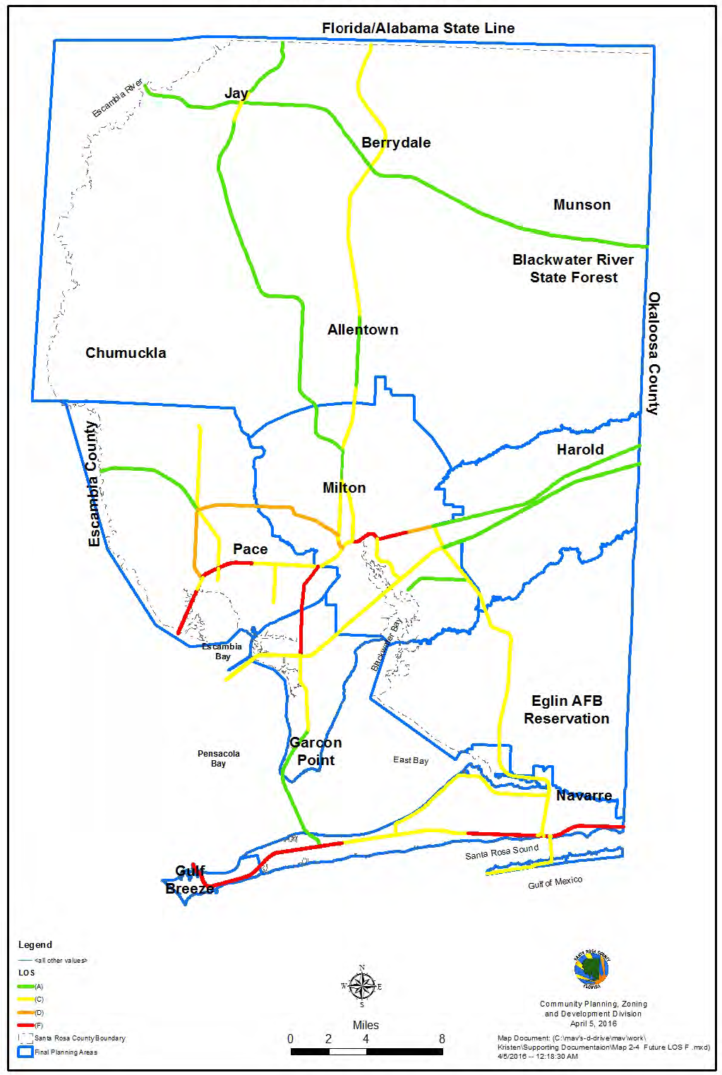 Escambia County Property Appraiser Map Appendix D 2040 Comprehensive Plan Code Of Ordinances Santa Rosa County Fl Municode Library