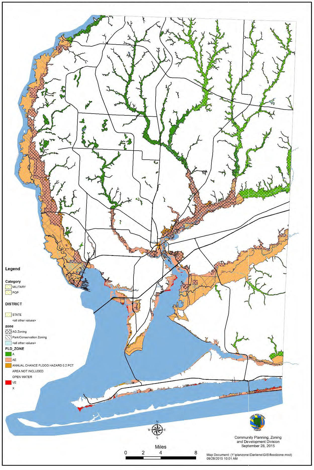 Santa Rosa County Zoning Map Appendix D 2040 Comprehensive Plan Code Of Ordinances Santa Rosa County Fl Municode Library