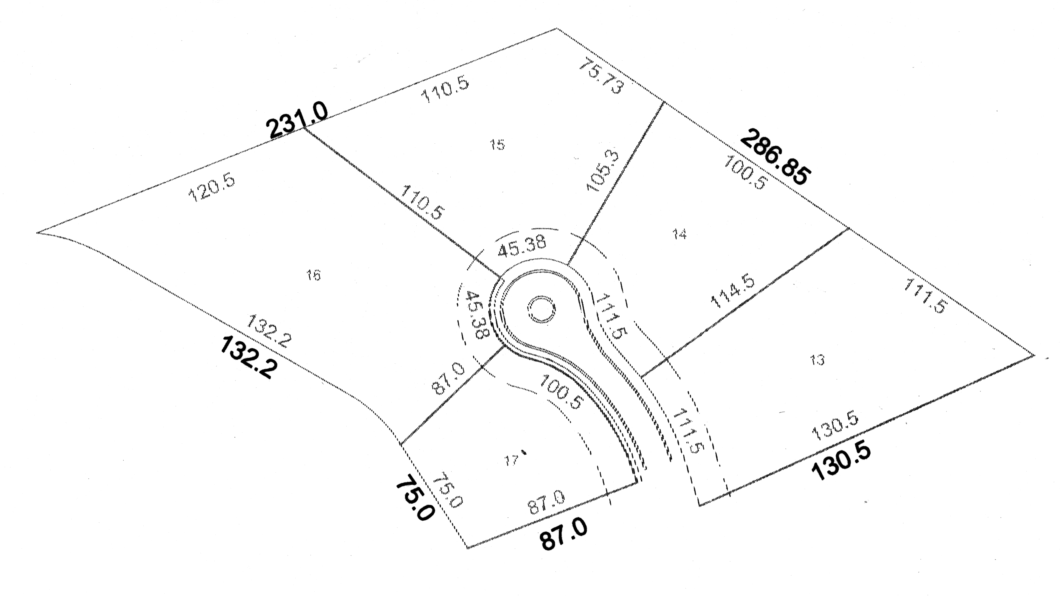 Subdivision distance