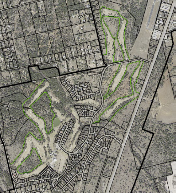 Map 118-63—Boundary Agreement Tracts 1, 7, 14, 15, 16, 17, 21, 22, 23, 24, 25, 26 and 27 boarders outlined in green