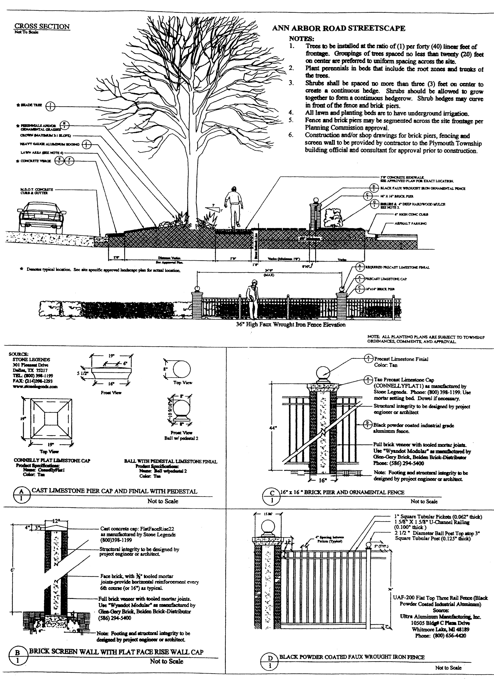 Ann Arbor Road standard design details (1)