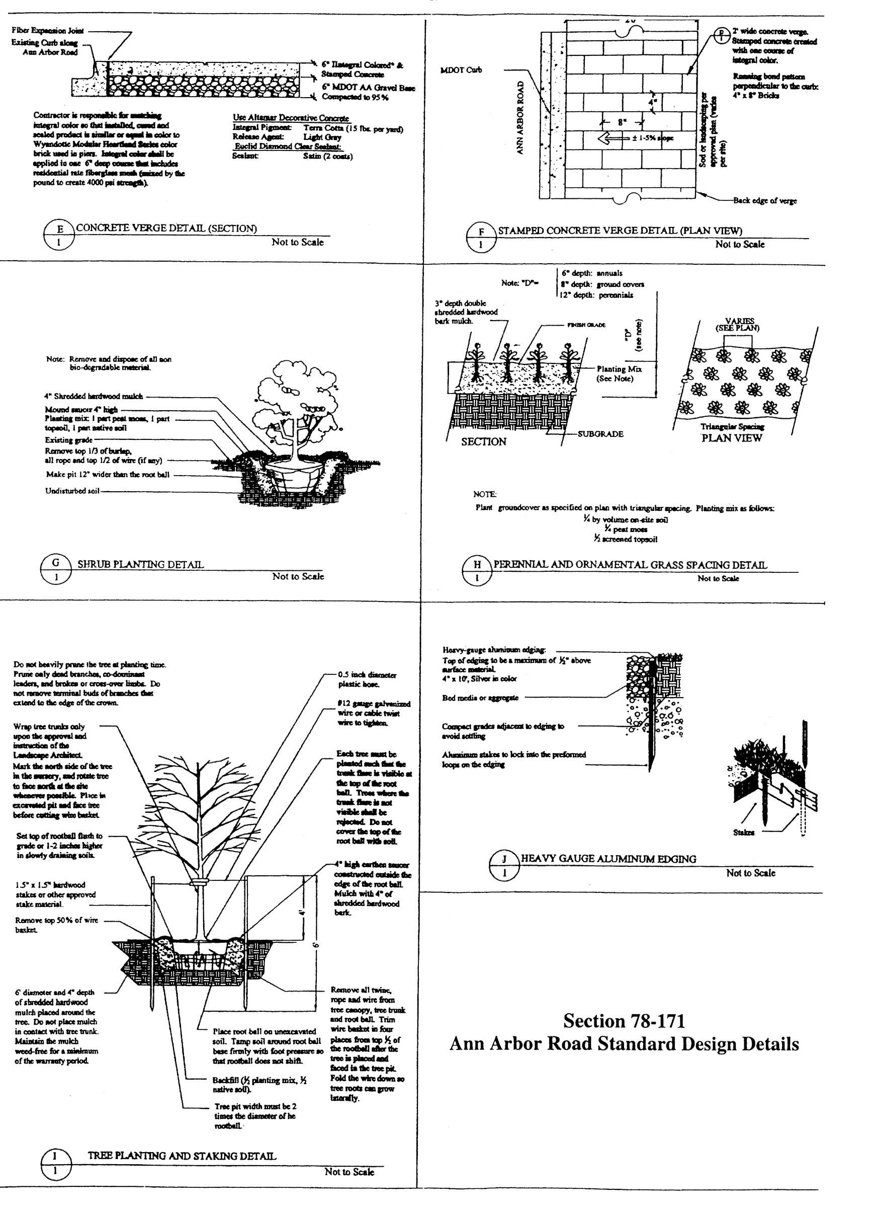 Ann Arbor Road standard design details (2)
