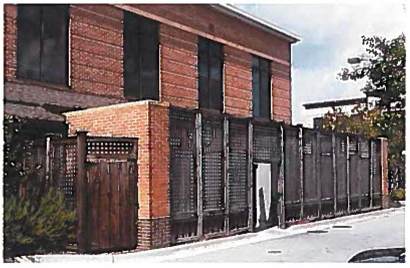 Figure 19-6.5-9: Screening elements integrated with the building
