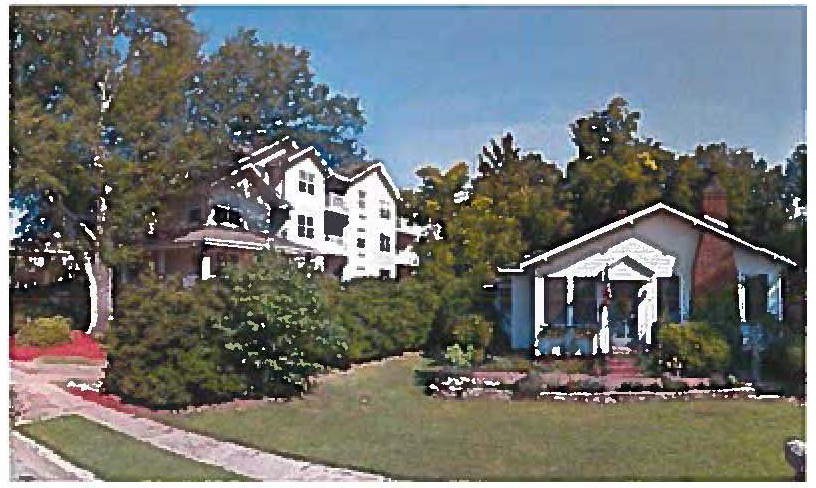 Figure 19-6.8-8: Multifamily development in context with similar building materials