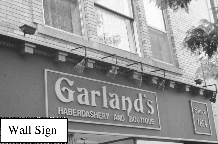 Wall Sign