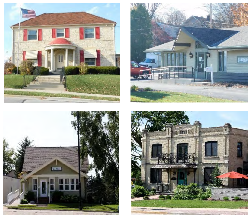 Figure 122-520.3 Illustrative Examples of Transitional Commercial Buildings