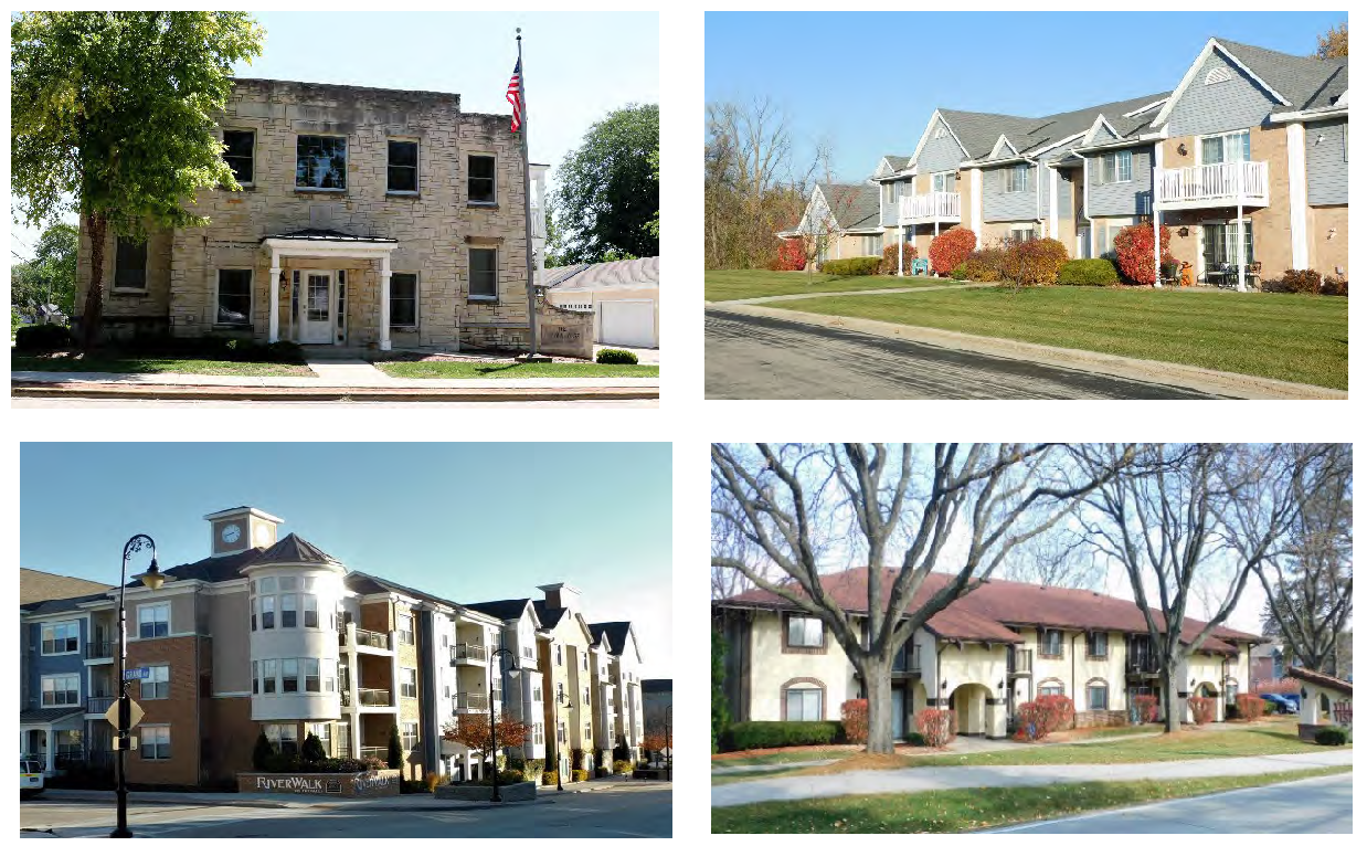 Figure 122-523.1 Illustrative Examples of Large Scale Multifamily Buildings