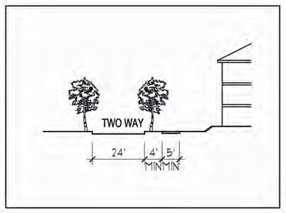 Figure 122-804.4 Residential Drive - North