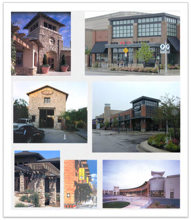 Figure 122-808.2 Commercial/Retail District Architectural Imagery