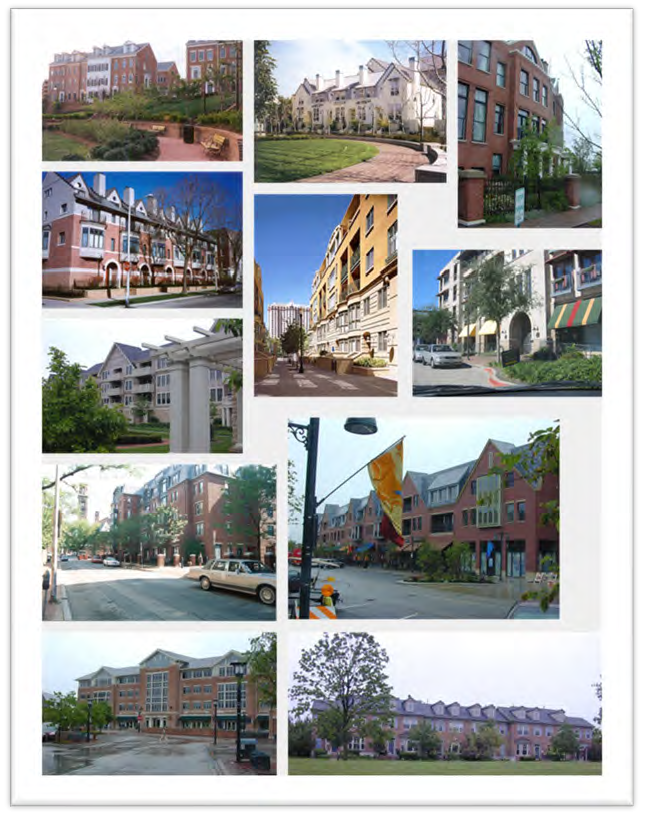 Figure 122-808.3 Mixed Residential District Architectural Imagery