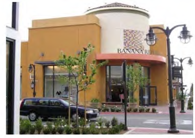 Figure 122-823.2 Example of a Landmark Building with a defined corner entry