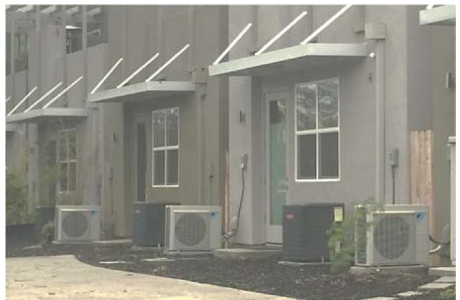 Figure 3-21 - Do Not Leave HVAC and Other Equipment Unscreened