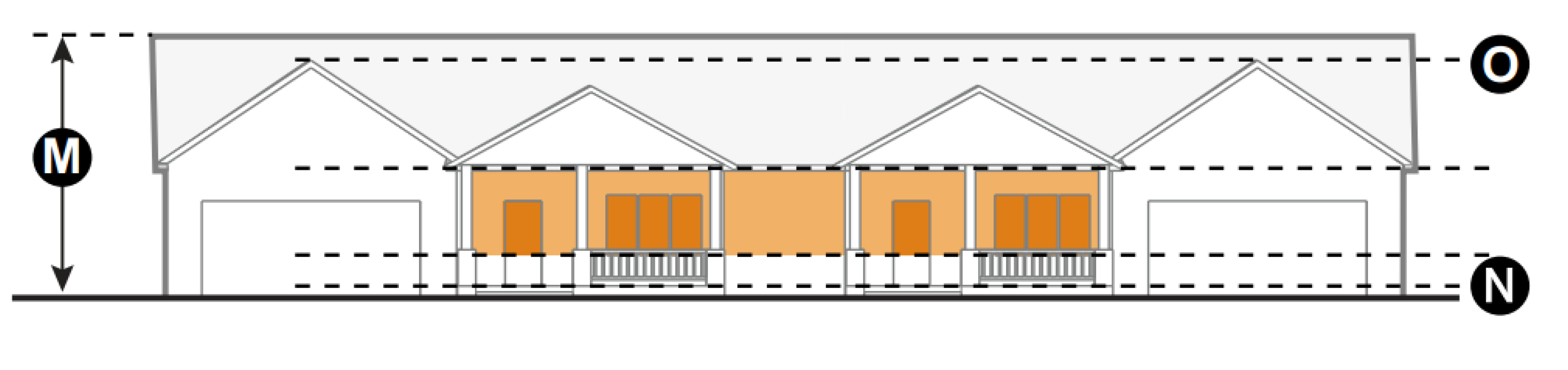 Figure 7. Neighborhood General Single-Family Principal Building Form.