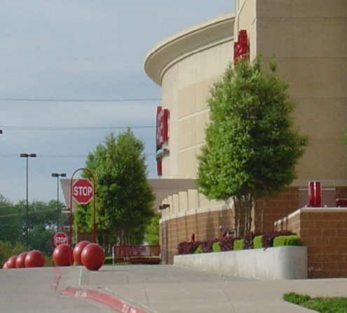 Figure 3: Building with Foundation Plantings