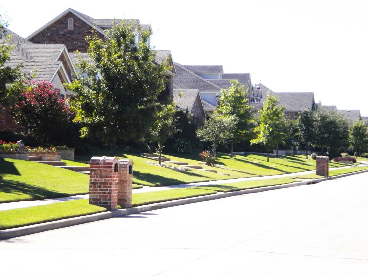 Figure 6: Landscaping in Single-Family Developments