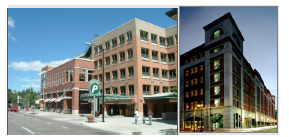 Images showing appropriate design of parking structures